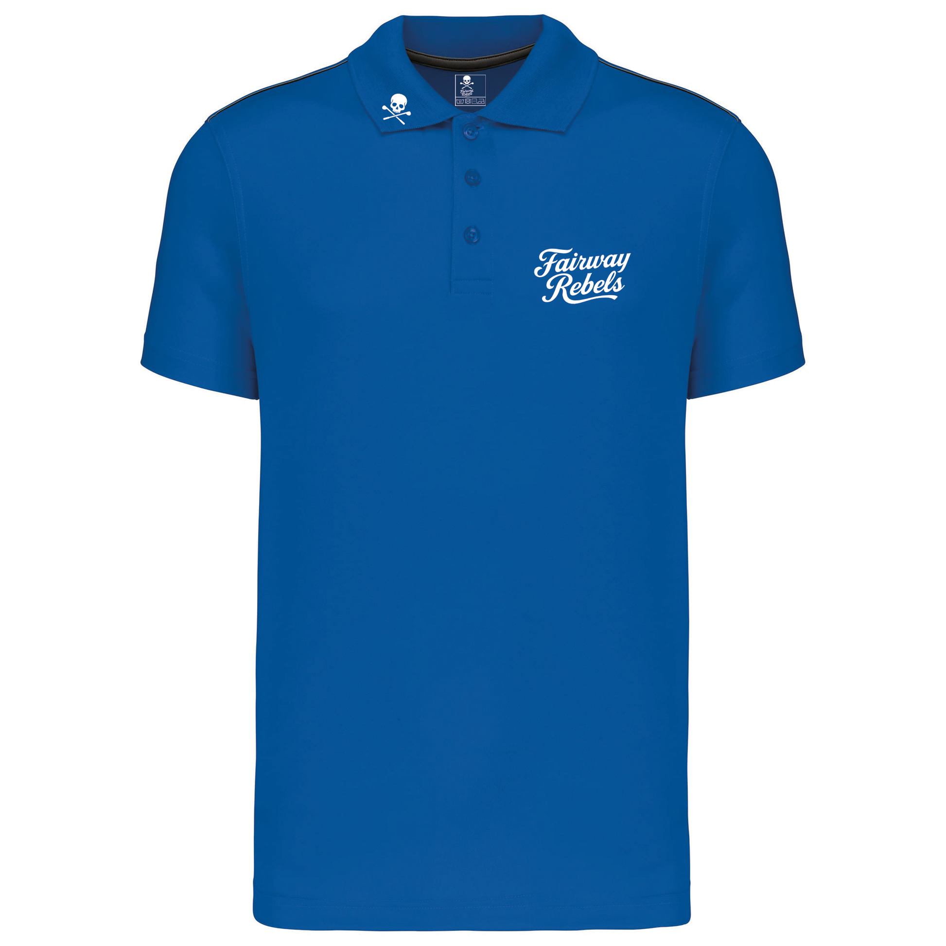 Polo golf Homme Technique The Two Bleu - Fairway Rebels golf -polo golf technique homme -49.00 EUR