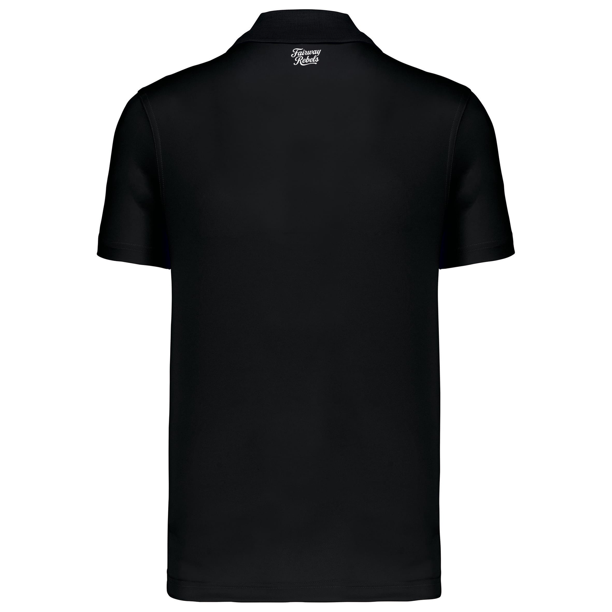 Polo golf Homme Technique The Two Noir - Fairway Rebels golf -polo golf technique homme -49.00 EUR