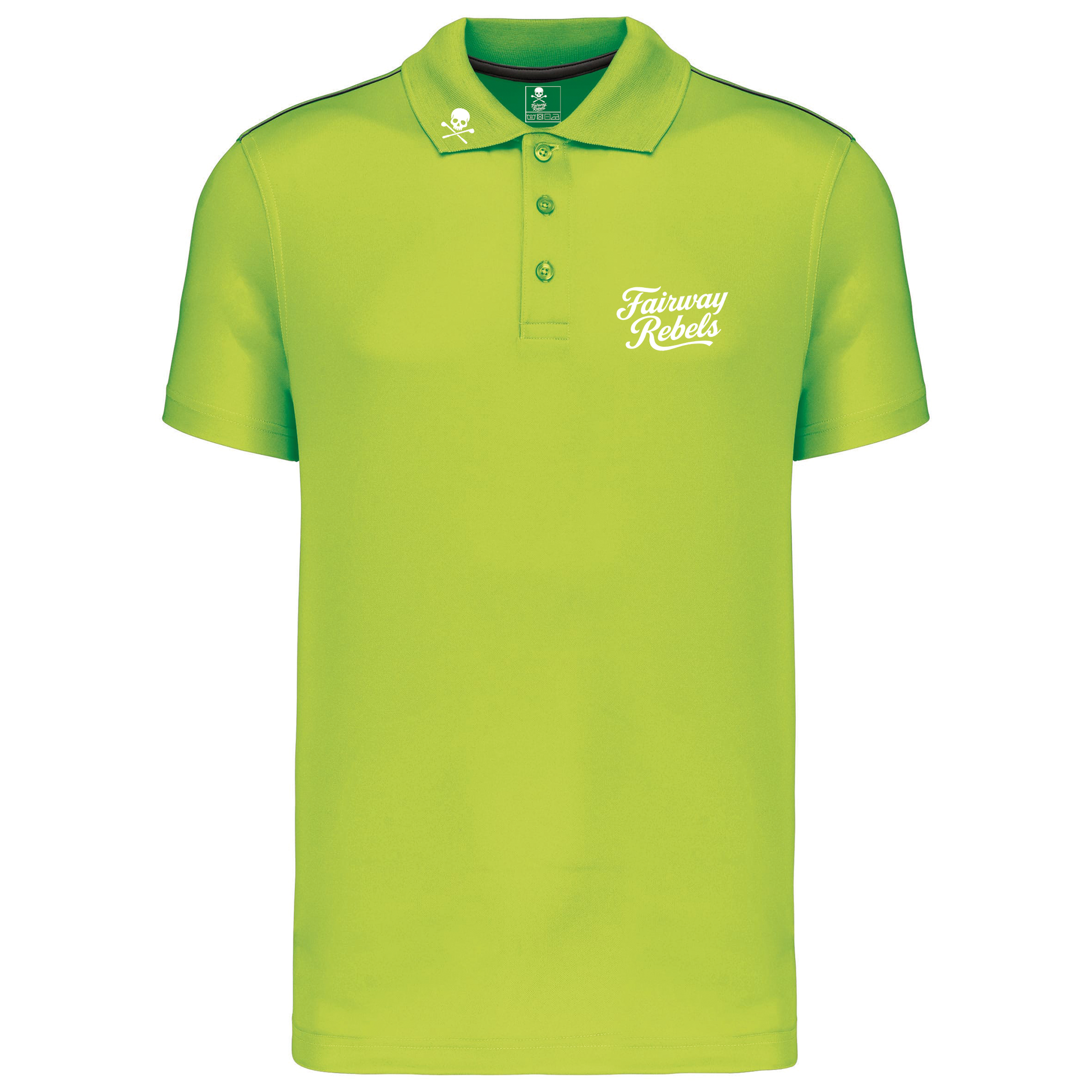 Polo golf Homme Technique The Two Vert - Fairway Rebels golf -polo golf technique homme -49.00 EUR