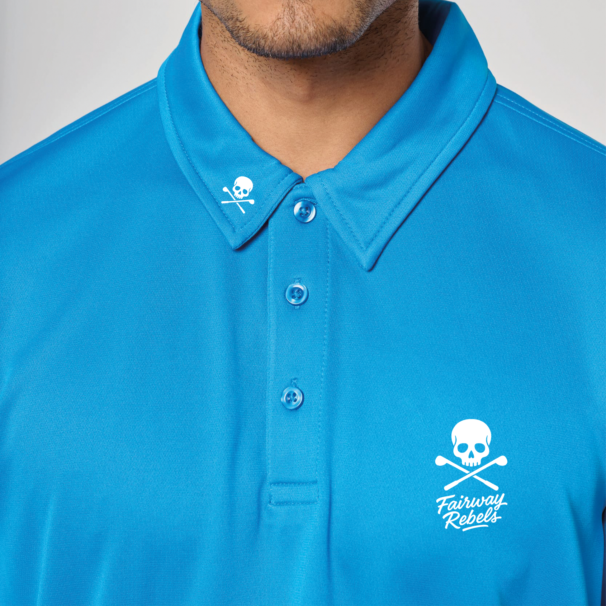 Polo de Golf Homme Technique The One bleu marine