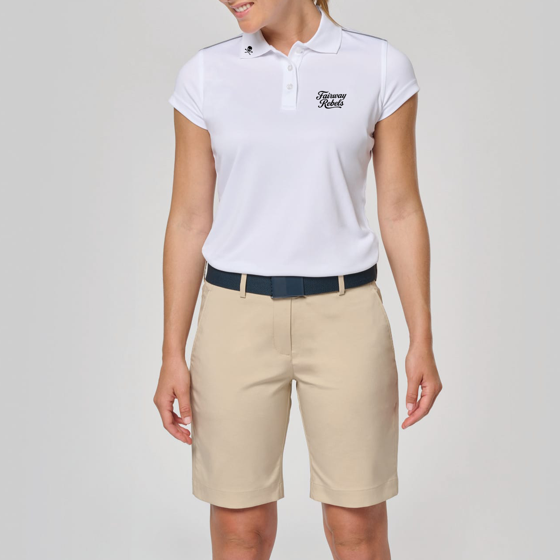 Polo de golf Femme Technique Two Bleu