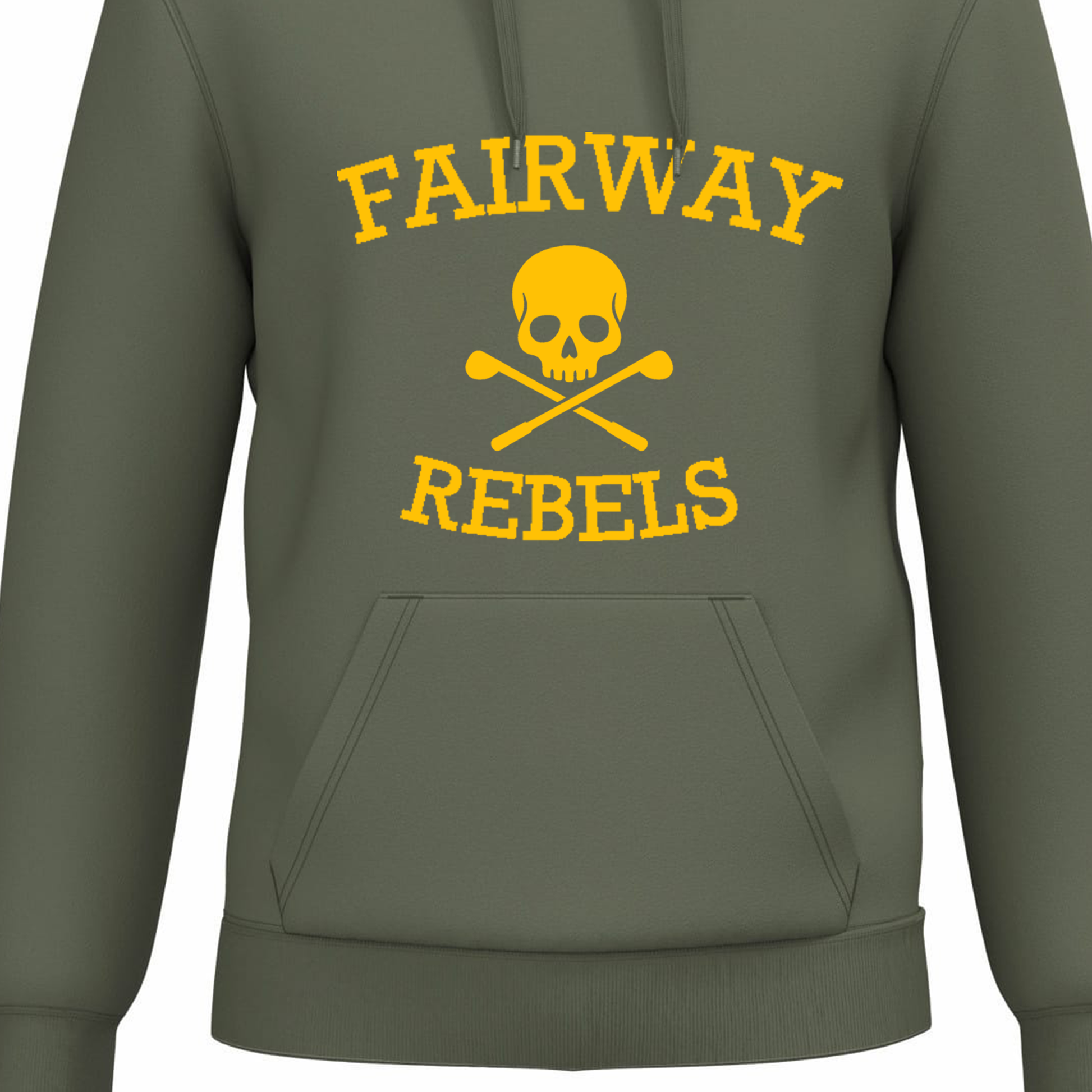 Sweat à Capuche Vert Fairway Rebels - Fairway Rebels golf
