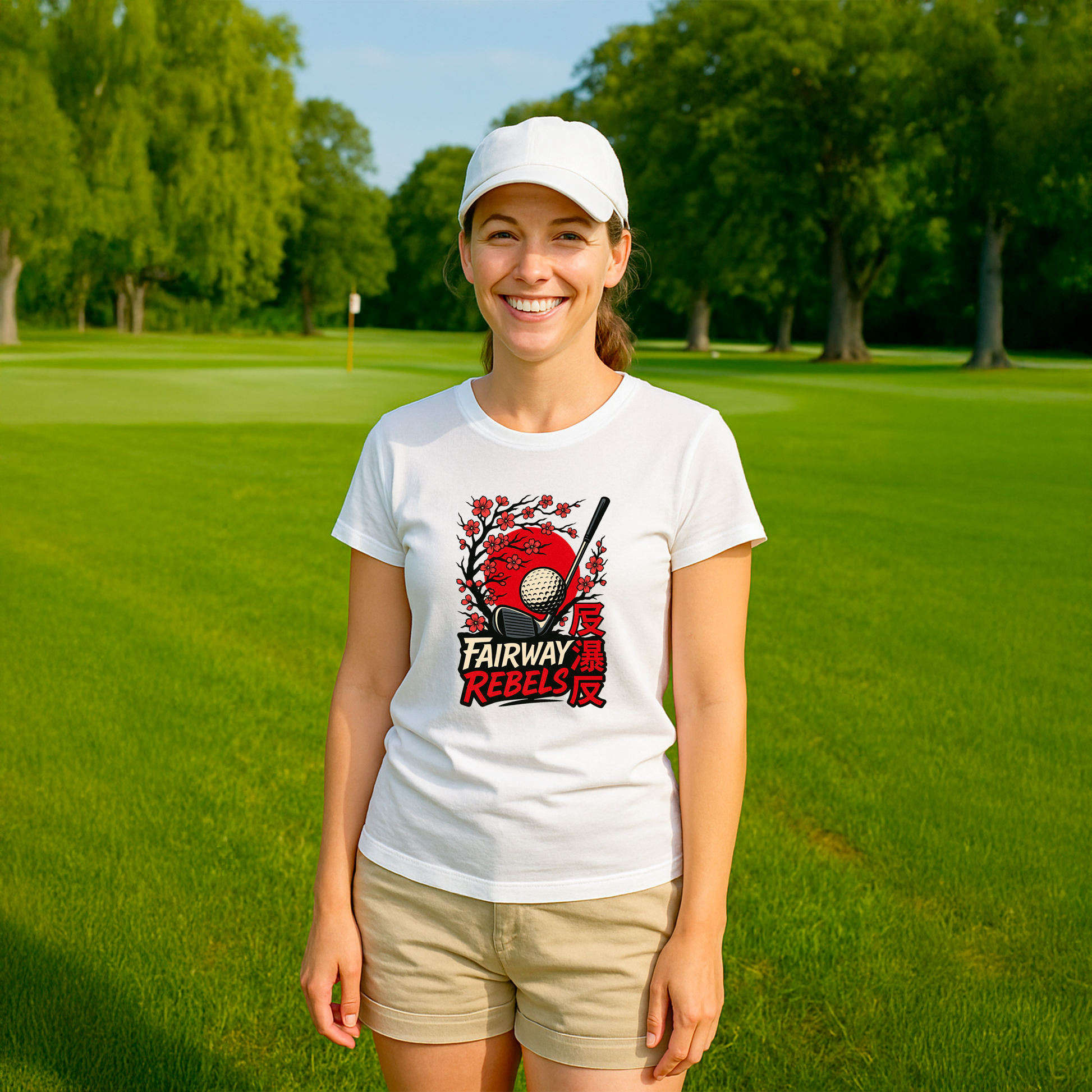T-shirt unisexe Japon Fairway rebels - Fairway Rebels golf