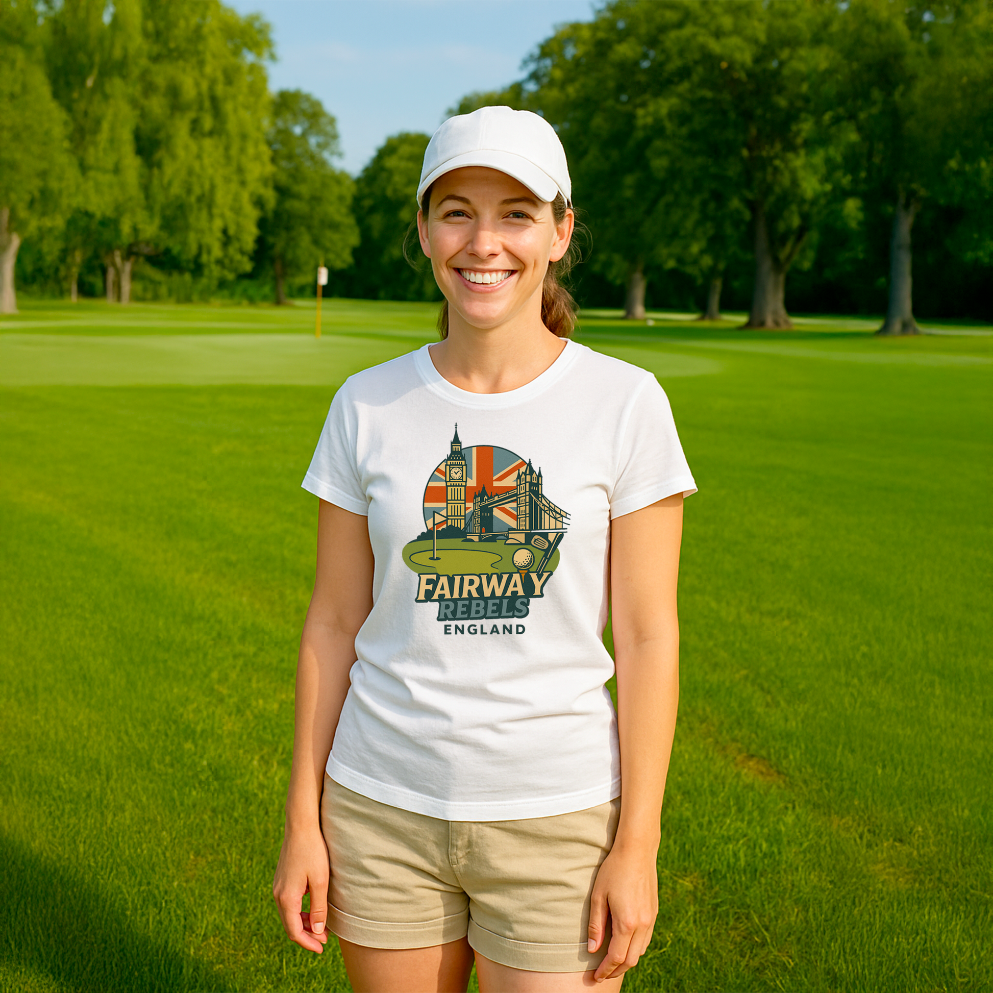 T-shirt unisexe England Fairway rebels - Fairway Rebels golf
