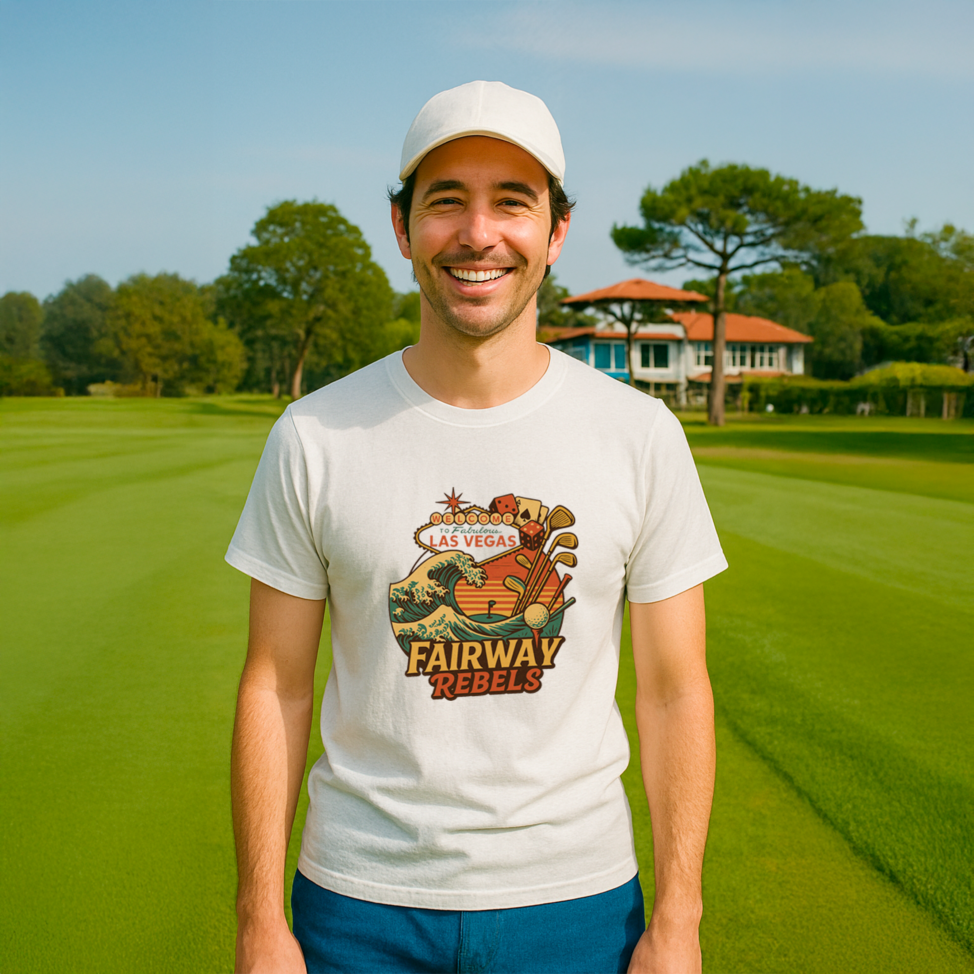 T-shirt unisexe Las Vegas Fairway rebels - Fairway Rebels golf