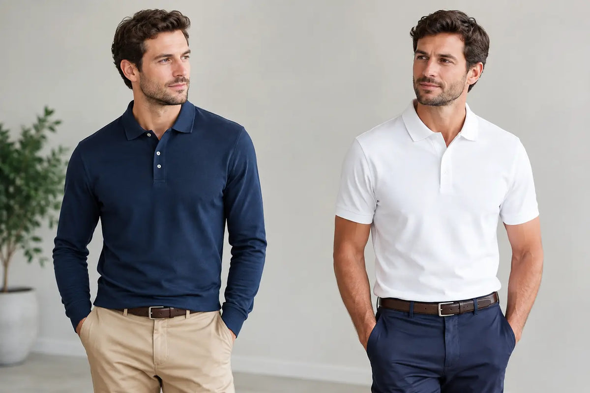 Polo manches longues ou courtes : que choisir ?