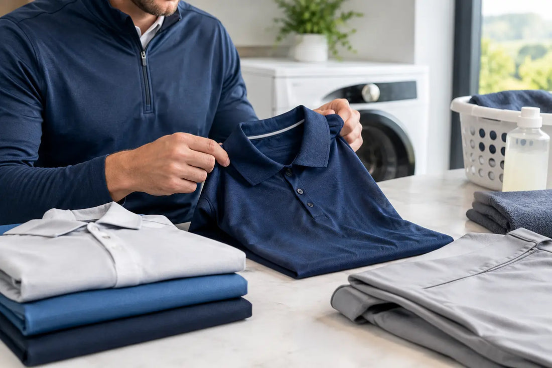 Entretenir des vêtements de golf techniques