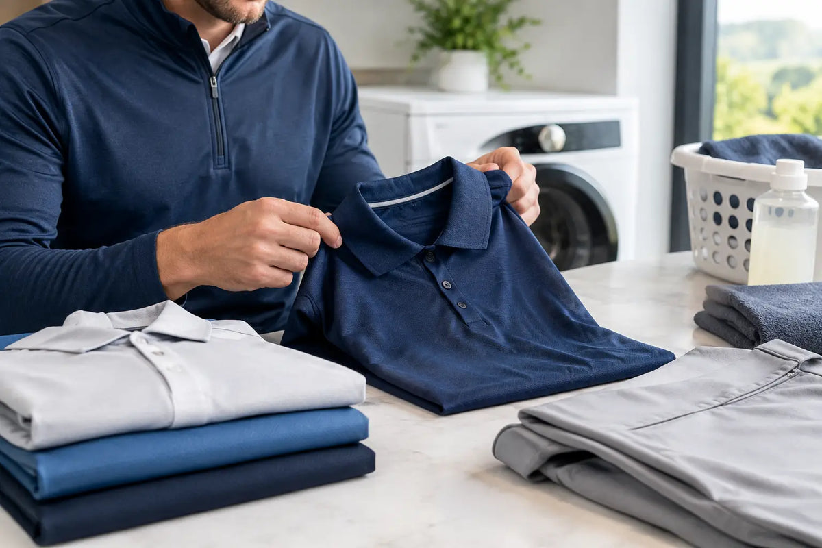 Entretenir des vêtements de golf techniques