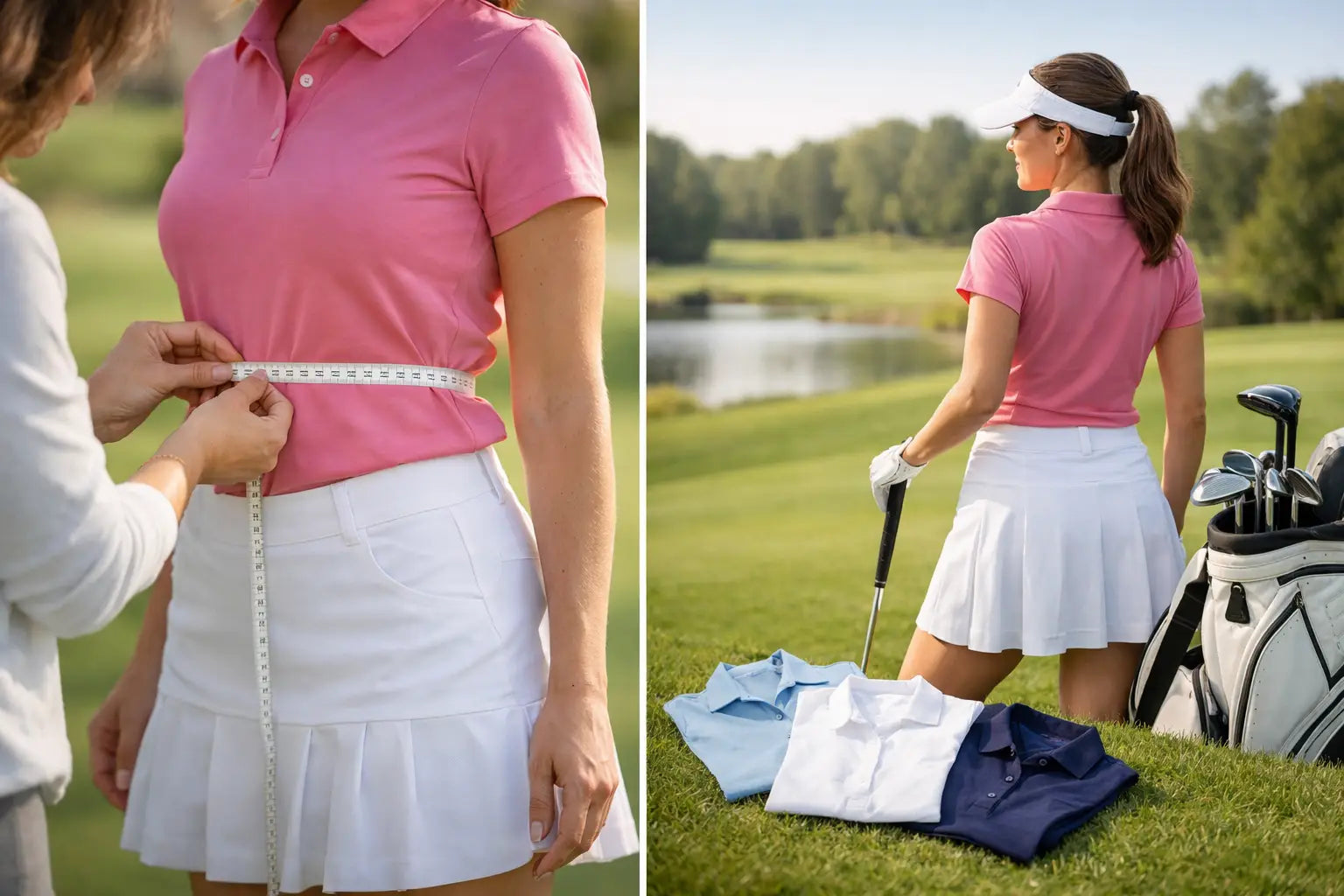 Guide tailles vêtements golf femme