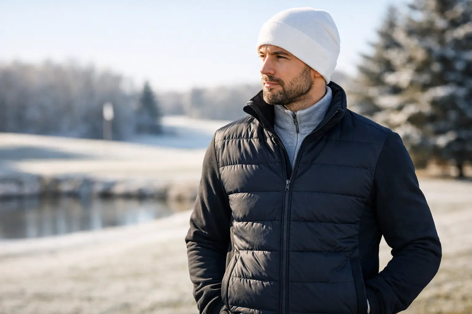 Quelle veste porter au golf en hiver pour jouer ?