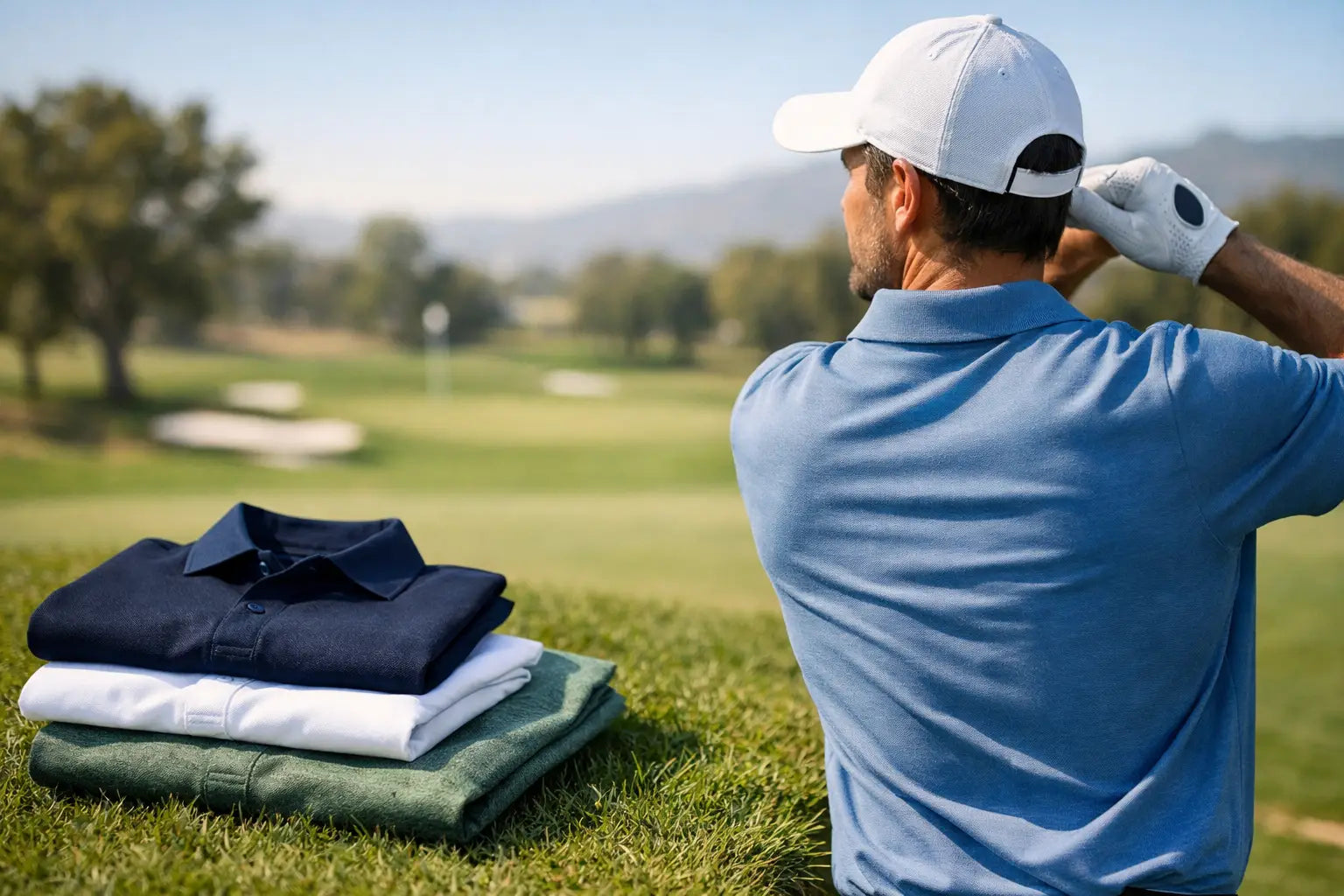 Quel polo pour un swing confortable au golf ?