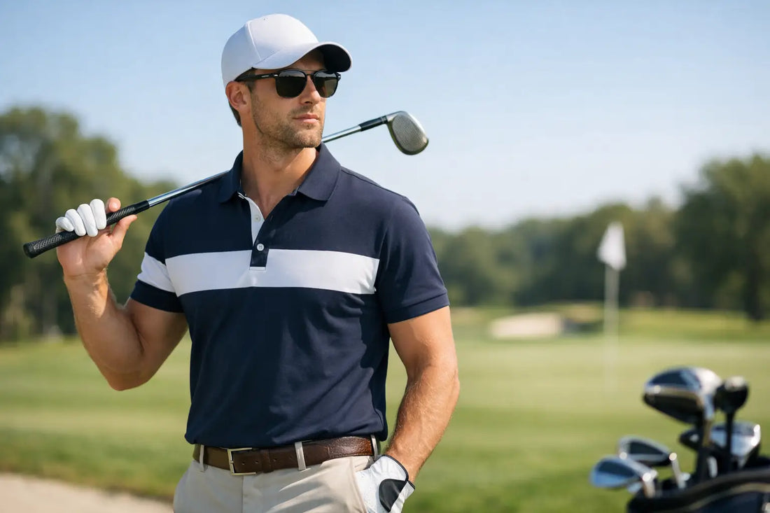 Polo golf homme stylé - le bon équilibre