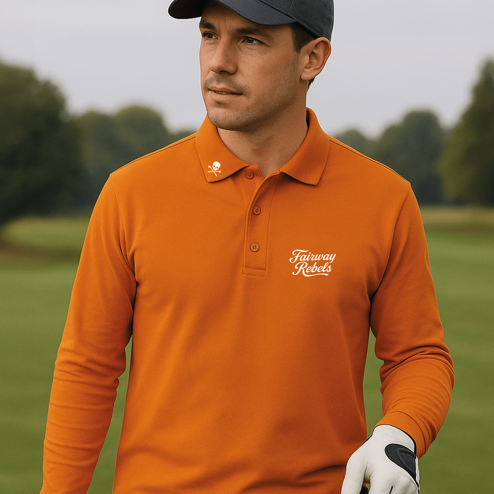 Men's Long-Sleeve Golf Polos