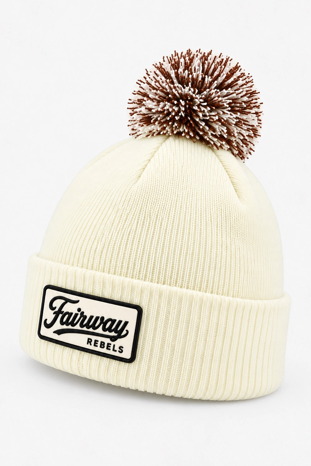 Gorro de golf con pompón