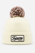 Gorro de golf con pompón