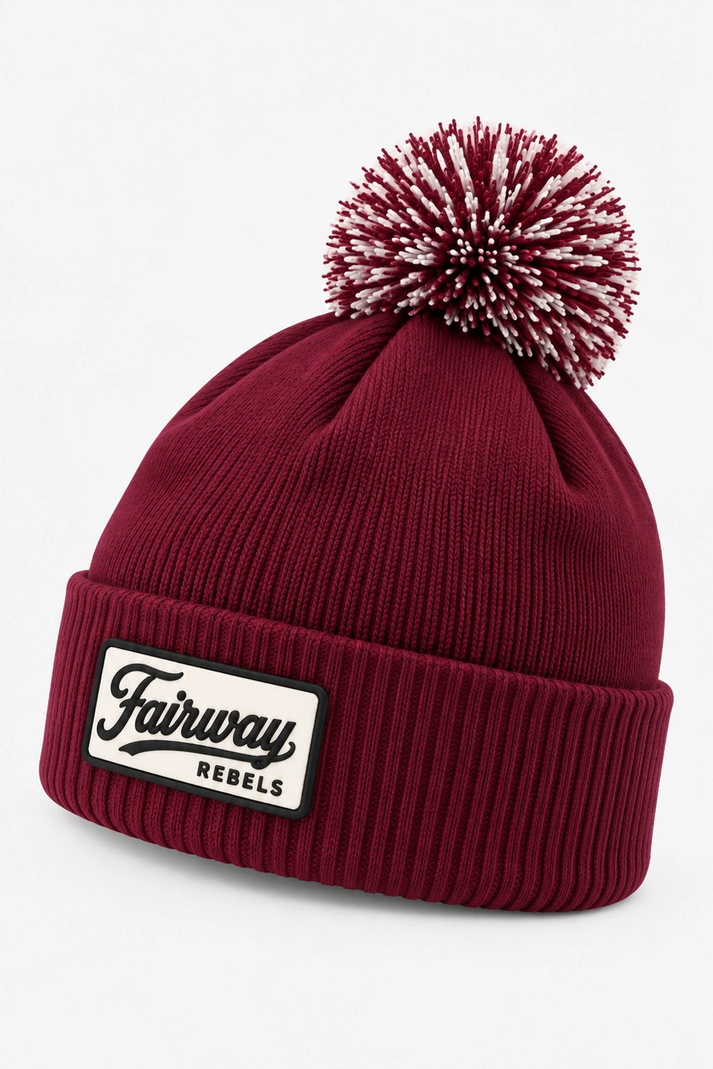 Gorro de golf con pompón