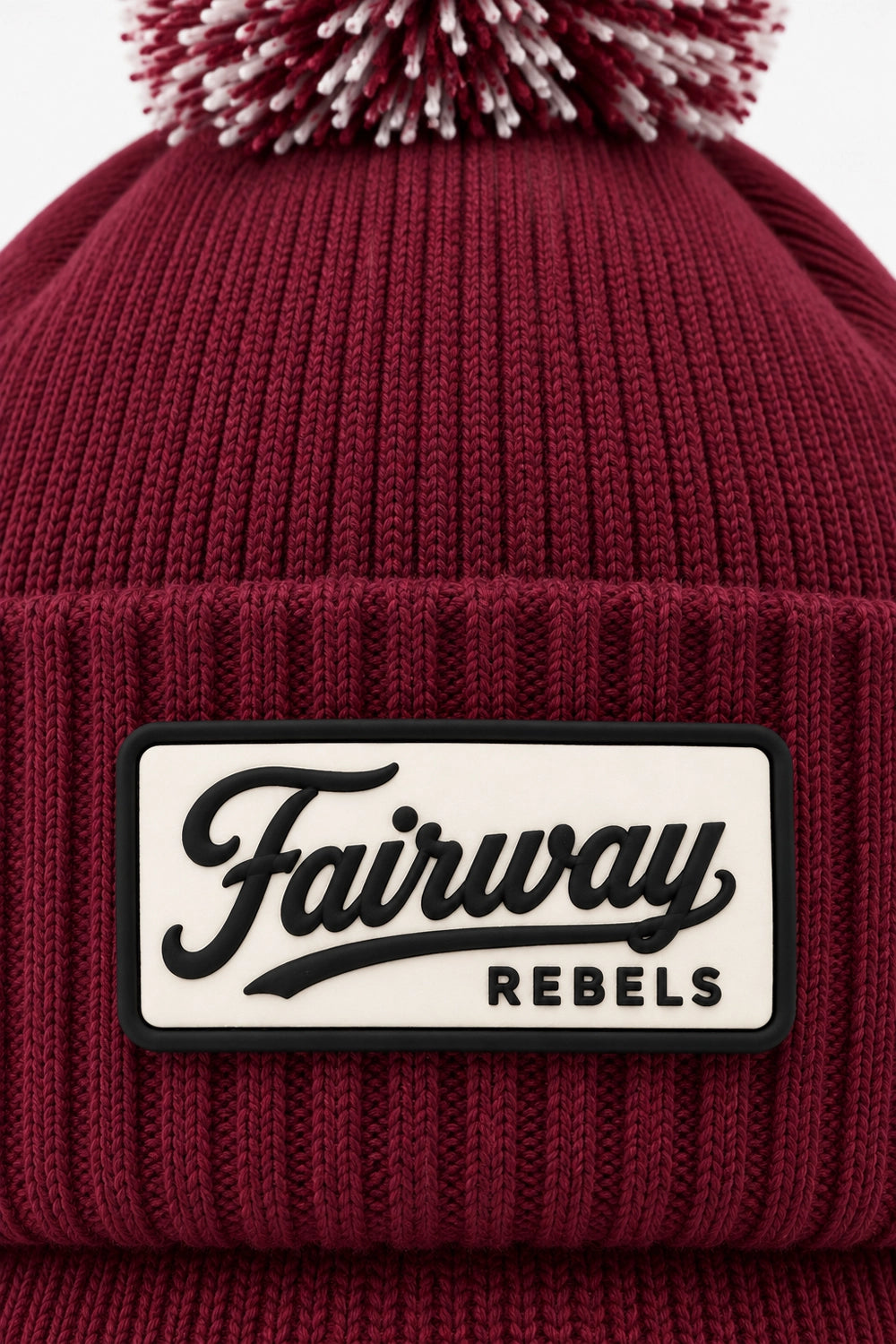Gorro de golf con pompón