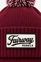 Gorro de golf con pompón