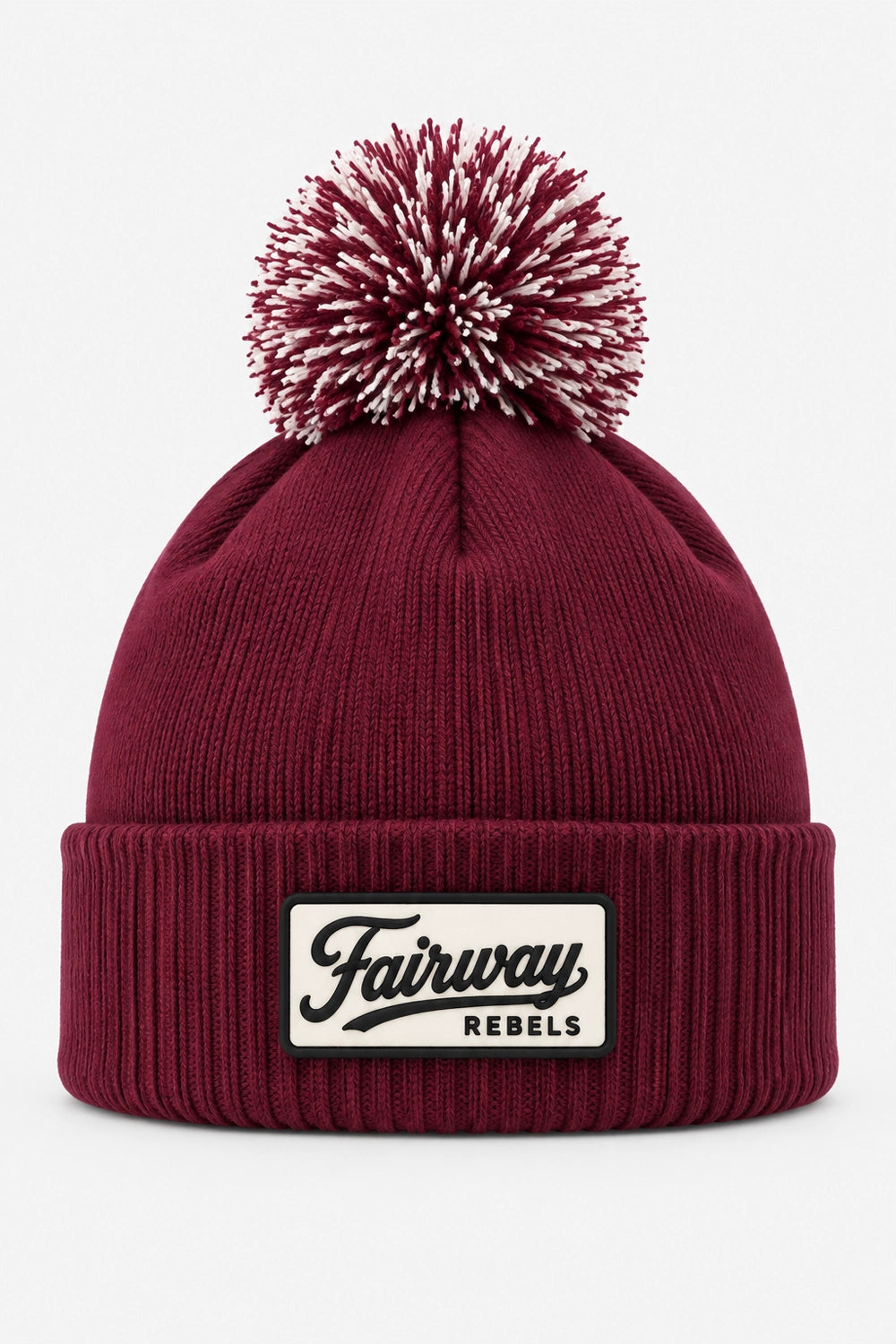 Gorro de golf con pompón
