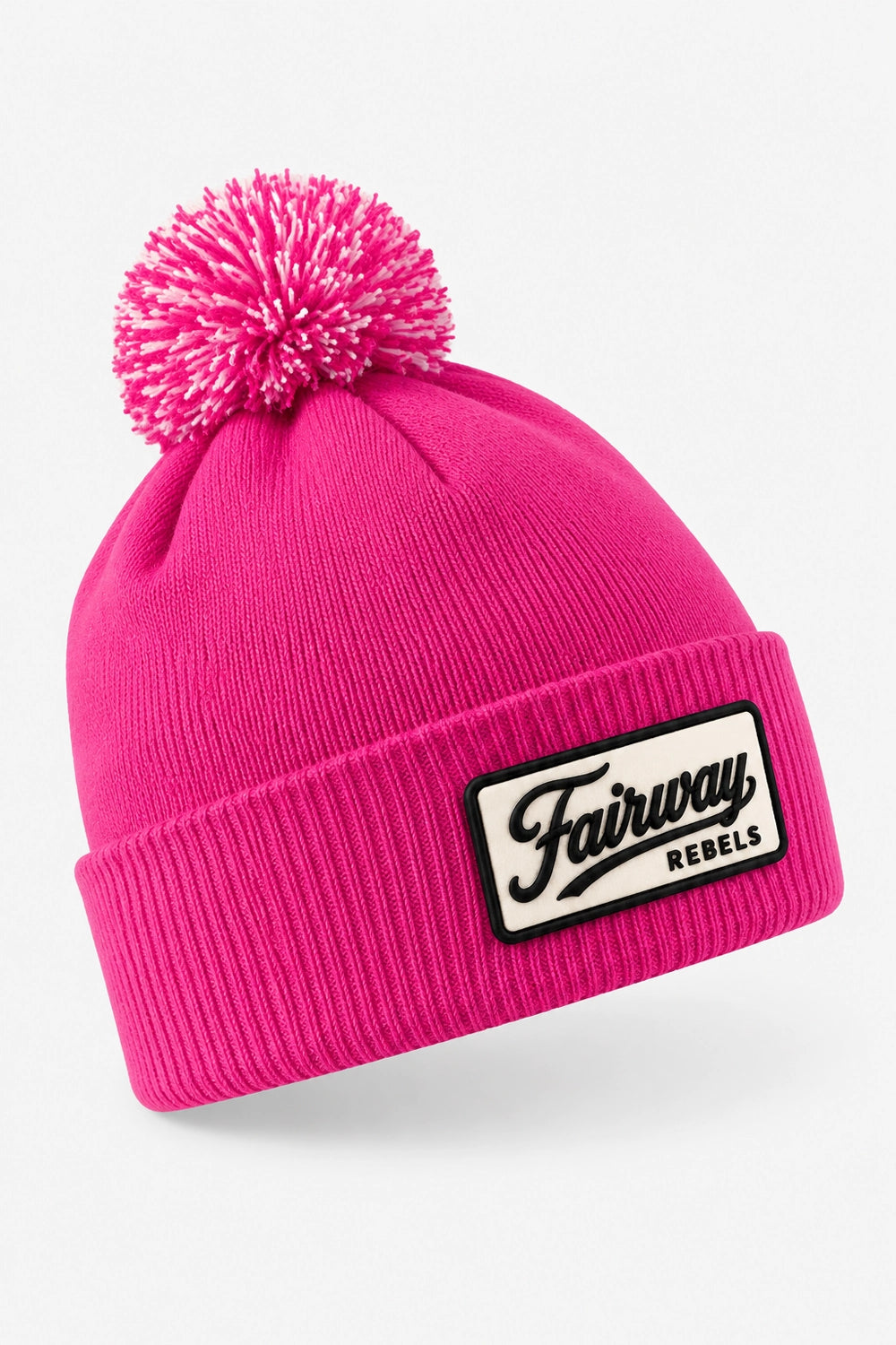 Gorro de golf con pompón