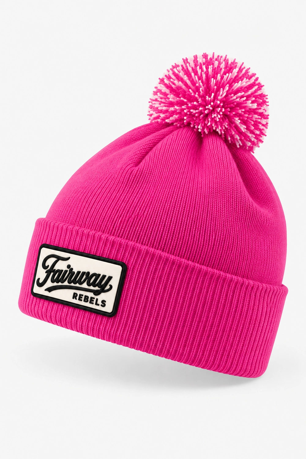 Gorro de golf con pompón
