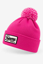 Gorro de golf con pompón