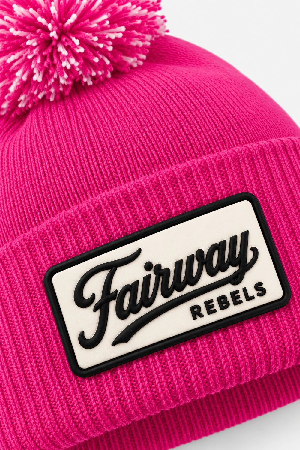Gorro de golf con pompón