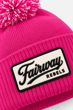 Gorro de golf con pompón