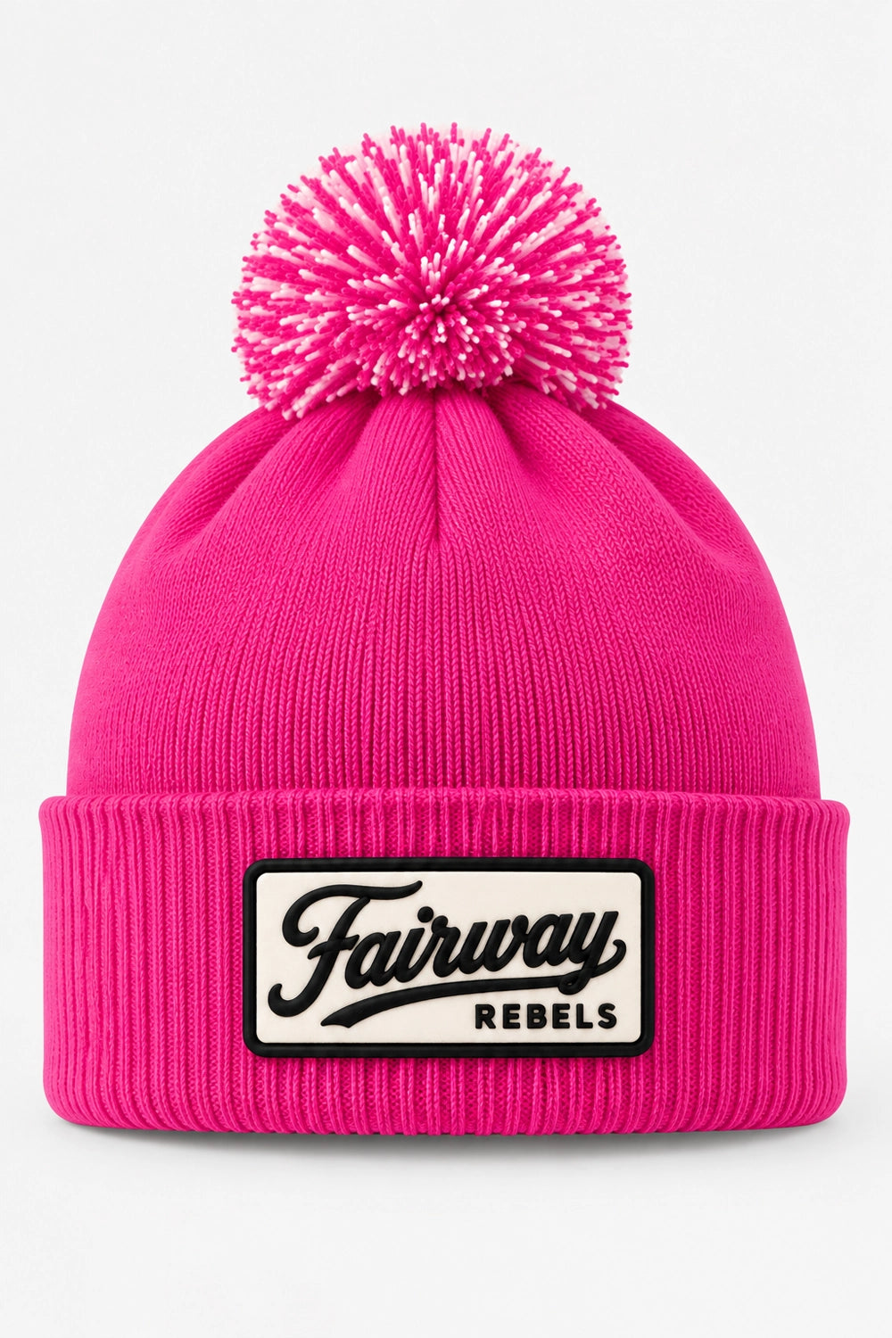 Gorro de golf con pompón