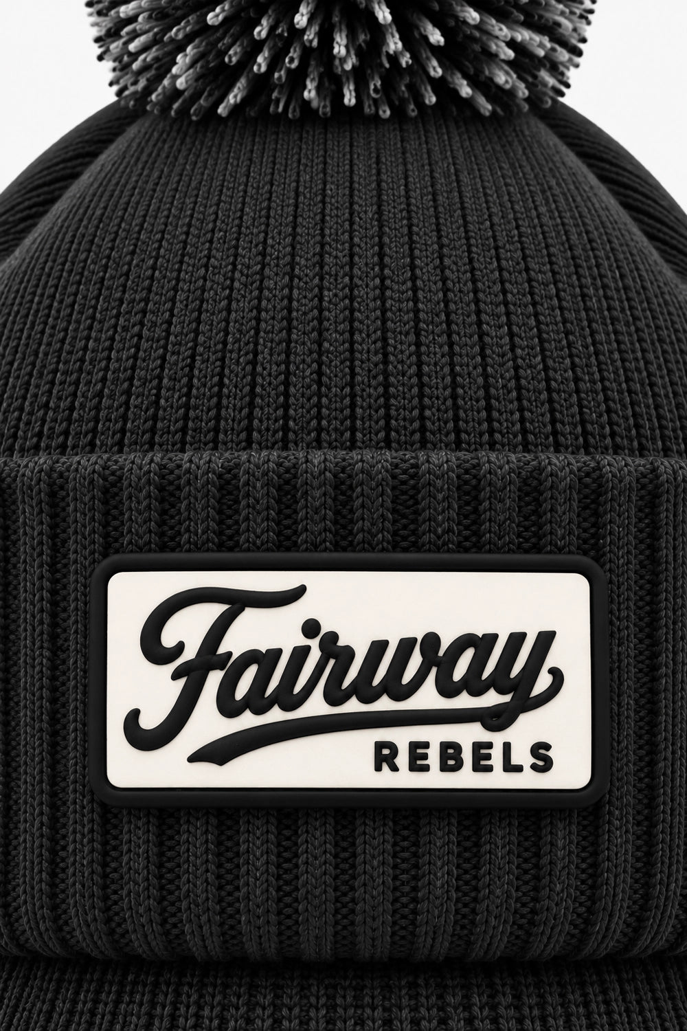Gorro de golf con pompón