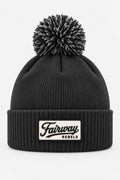 Gorro de golf con pompón