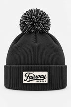 Gorro de golf con pompón