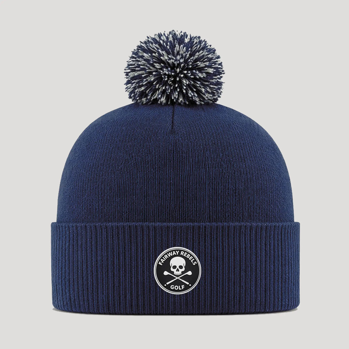 Golf Beanie with Pom-Pom