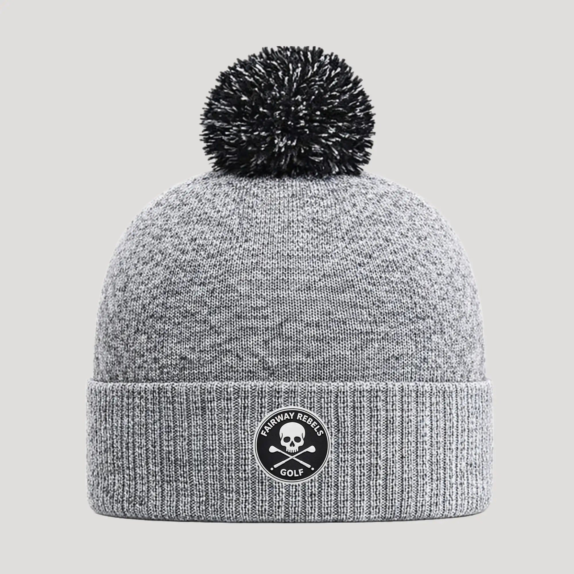Golf Beanie with Pom-Pom