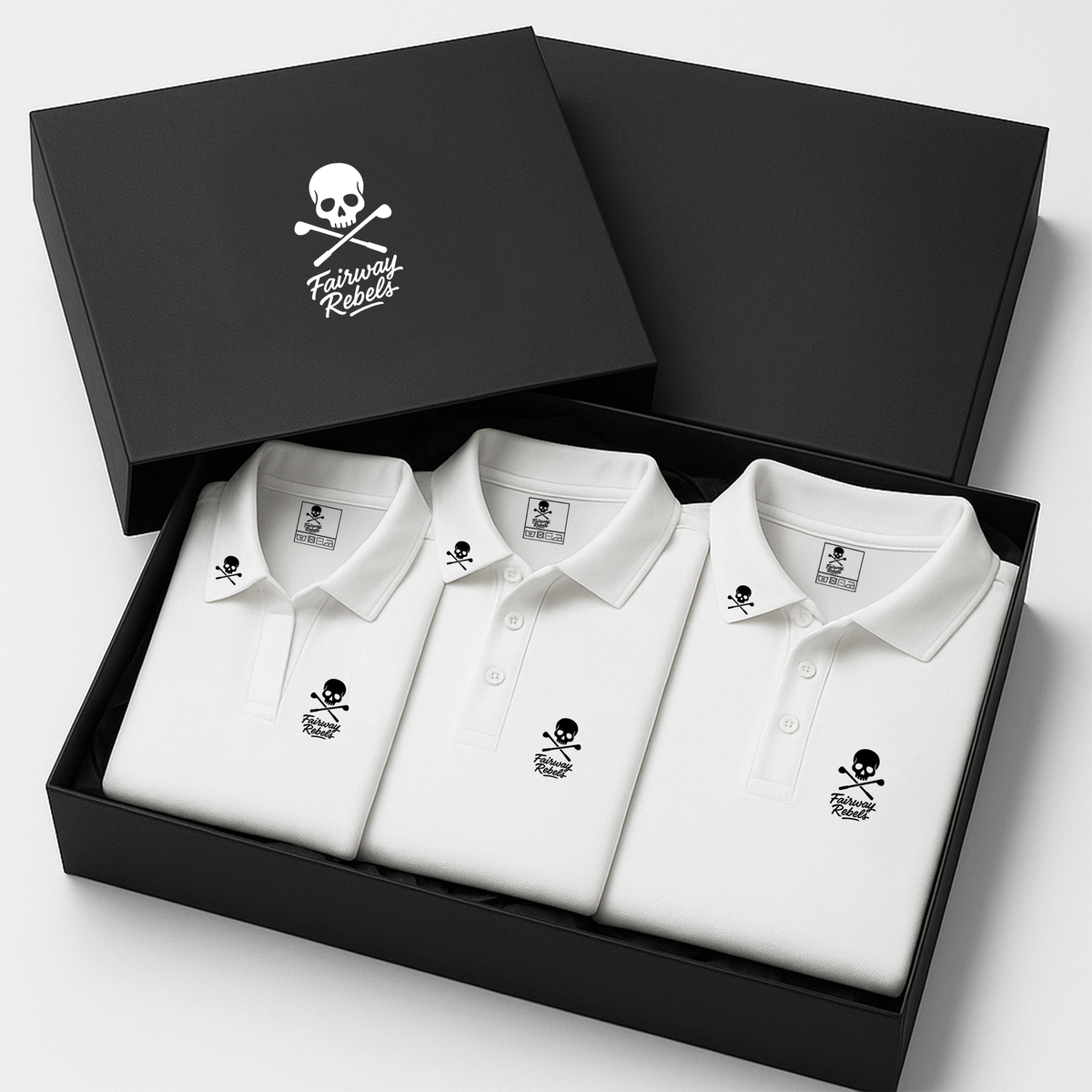 Box SCRAMBLE a 3 en Famille Polo Technique - Fairway Rebels golf - -79.00 EUR