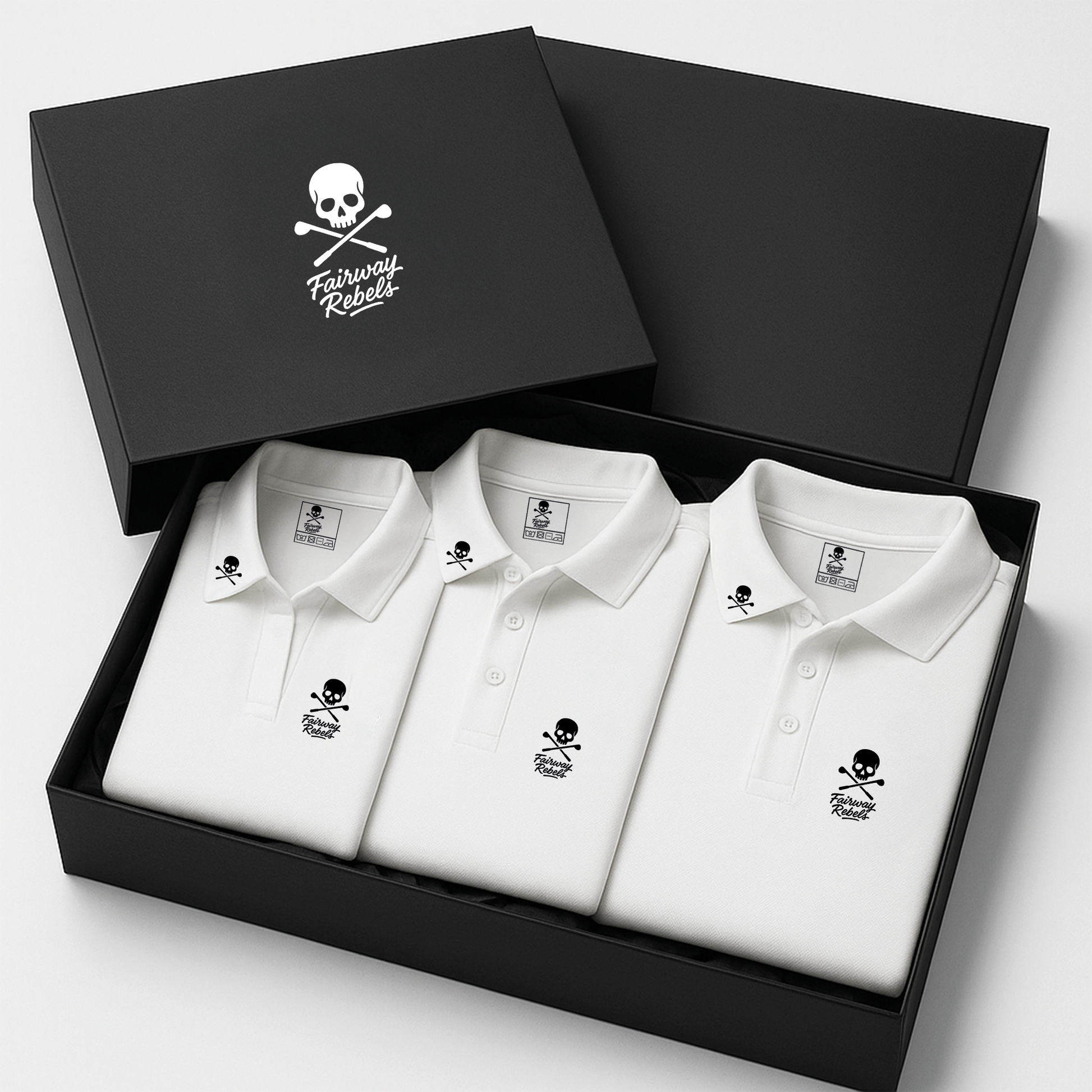 Box SCRAMBLE a 3 en Famille Polo Technique - Fairway Rebels golf - -79.00 EUR