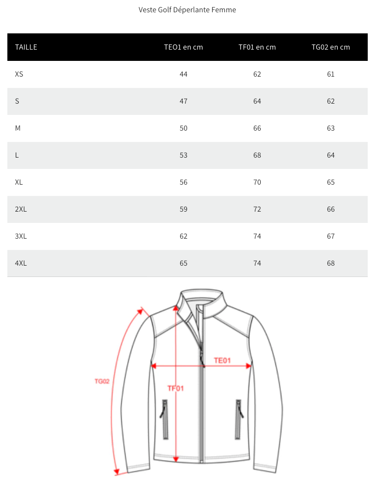 Tenue de Golf Pluie Femme - Fairway Rebels