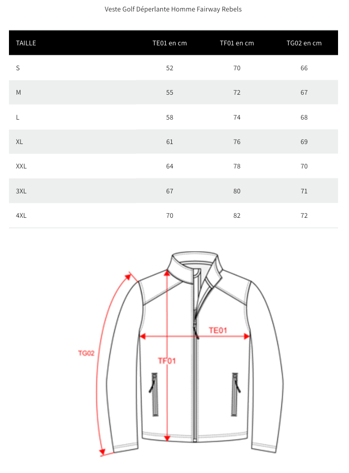 Tenue de Golf Homme pluie - Fairway Rebels
