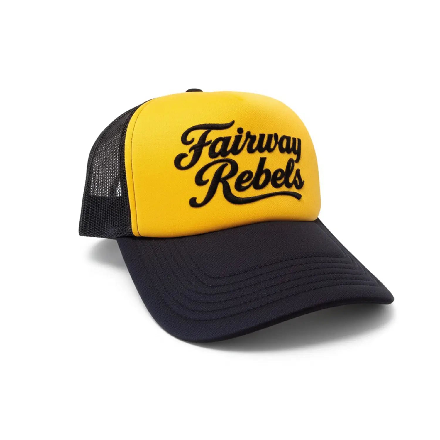 Yellow Fairway Rebels Cap
