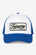 Casquette Golf Enfant Bleu Trucker