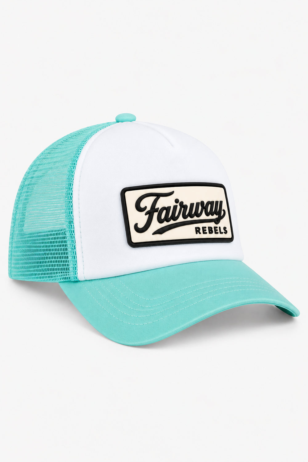 Casquette Golf Enfant Bleu Ciel Trucker