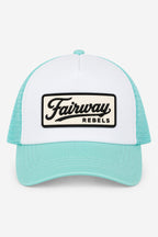 Casquette Golf Enfant Bleu Ciel Trucker