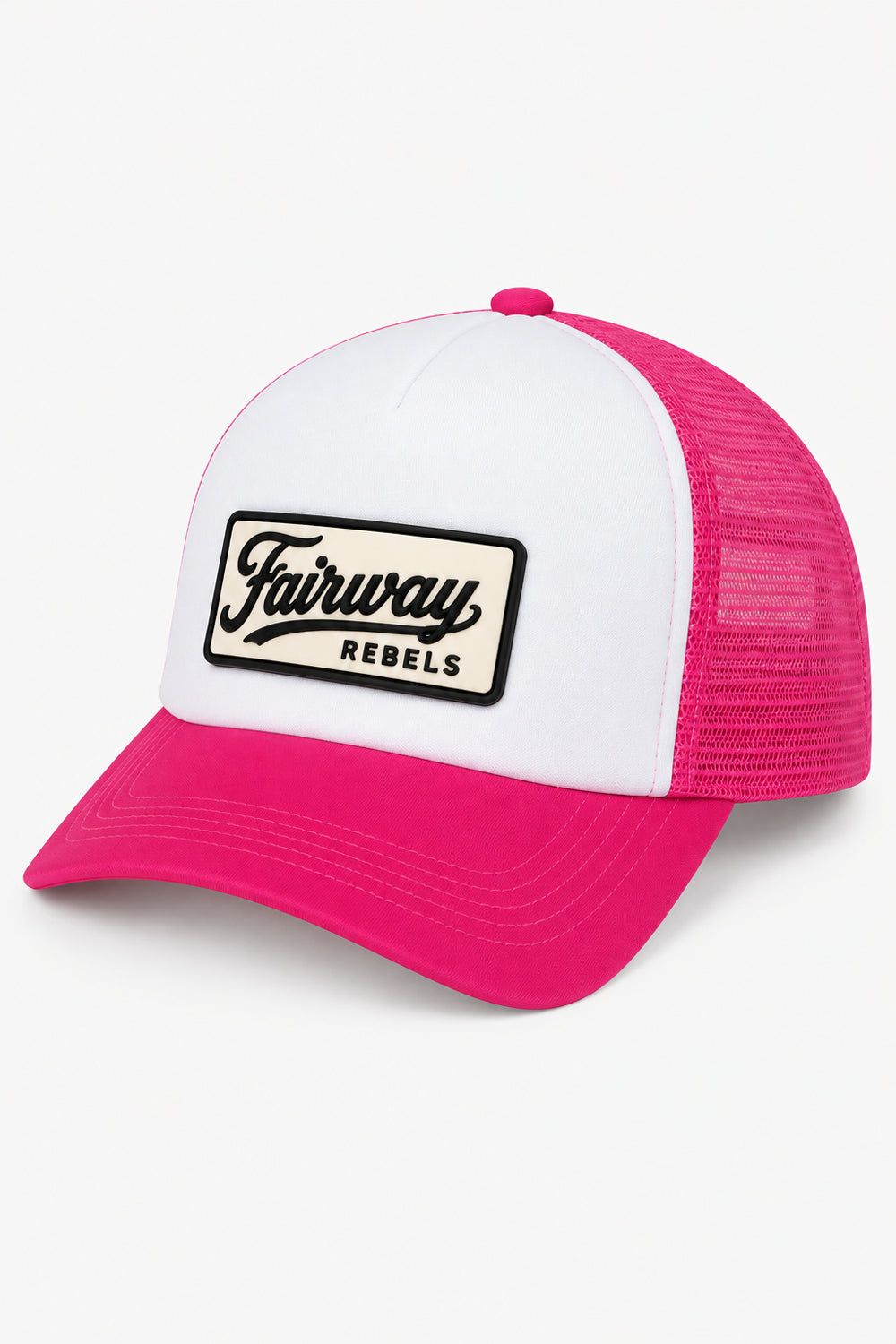Casquette Golf Enfant Fushia Trucker