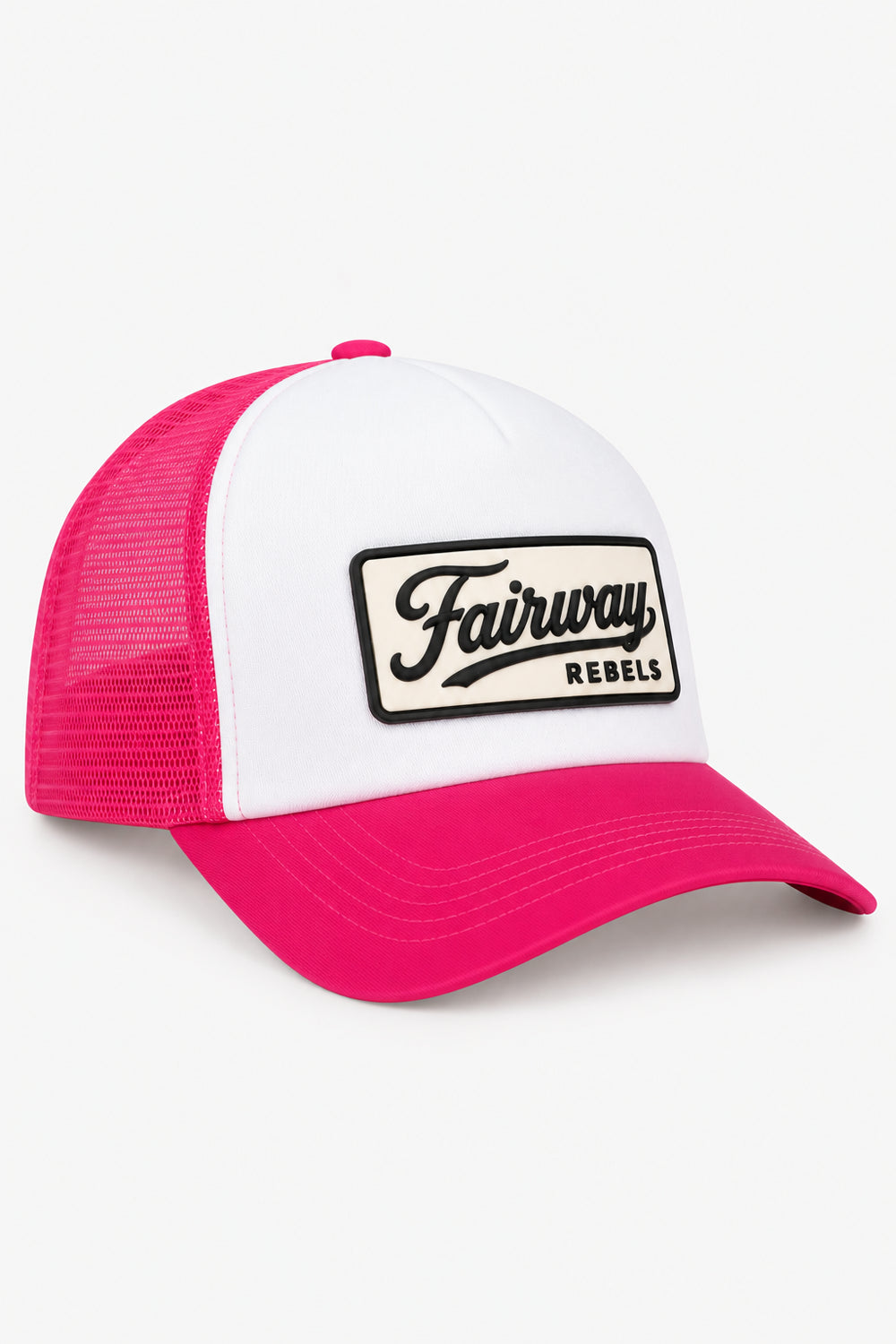 Casquette Golf Enfant Fushia Trucker