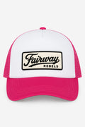 Casquette Golf Enfant Fushia Trucker