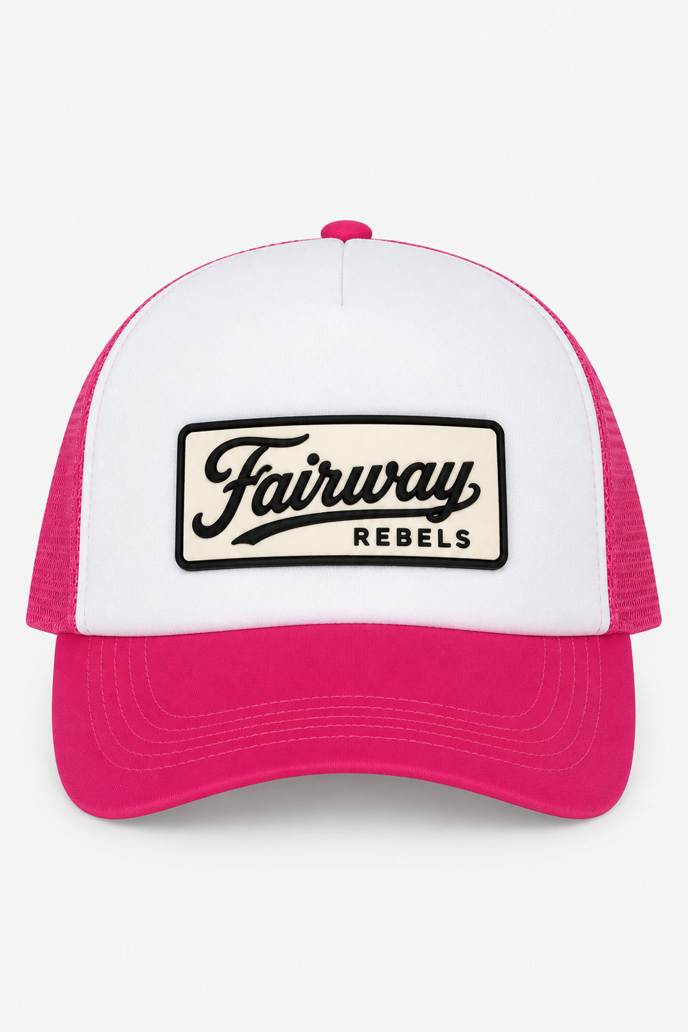 Casquette Golf Enfant Fushia Trucker