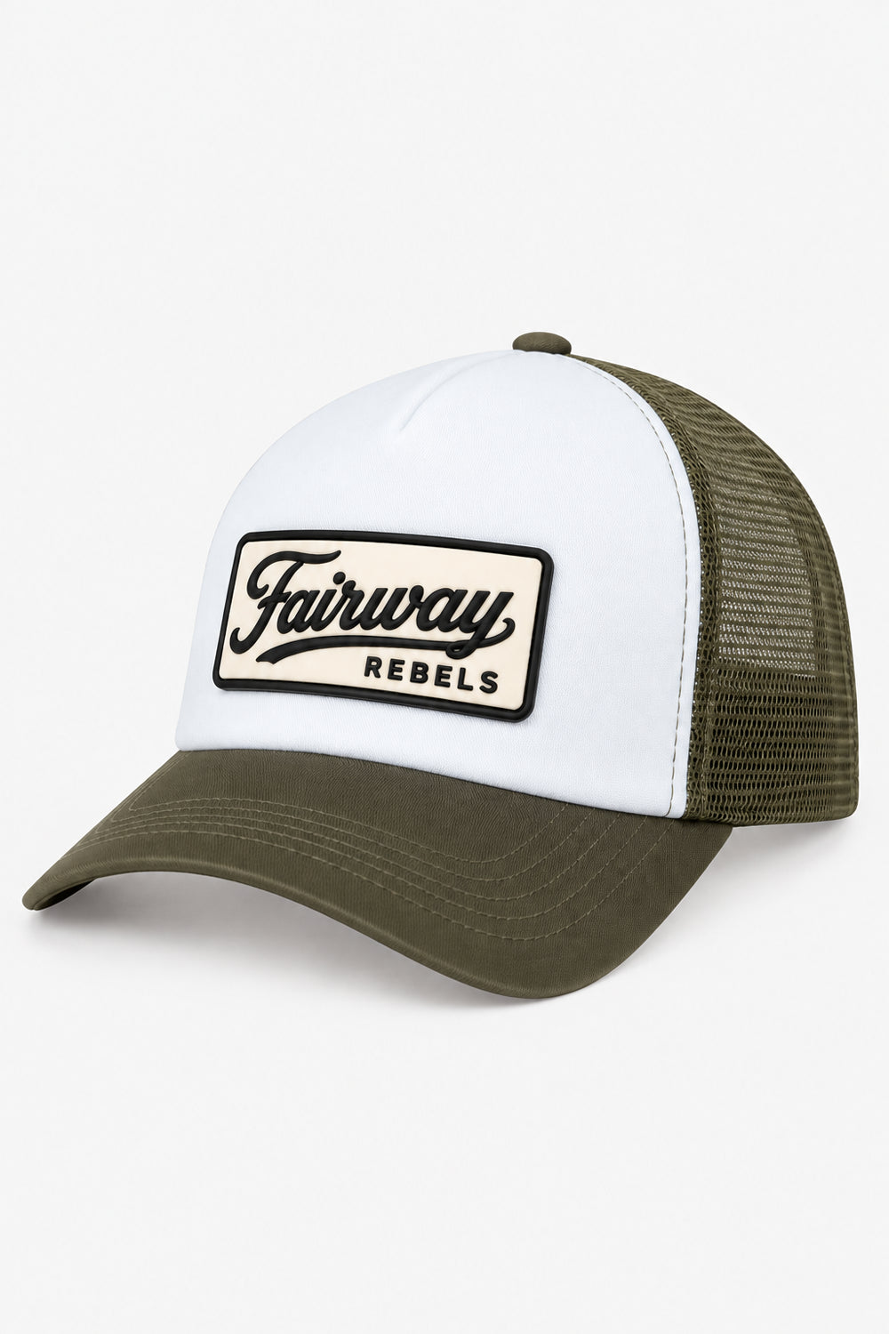 Casquette Golf Enfant Kaki Trucker