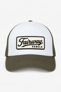 Casquette Golf Enfant Kaki Trucker