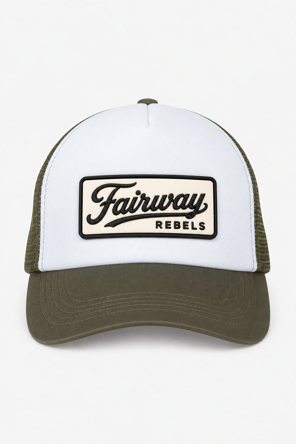 Casquette Golf Enfant Kaki Trucker