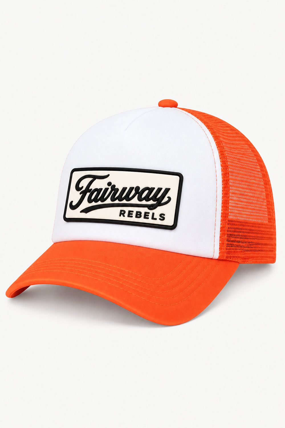 Casquette Golf Enfant Orange Trucker